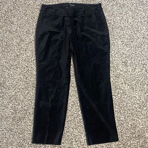 White House Black Market Women’s Back Velvet Skinny Pants